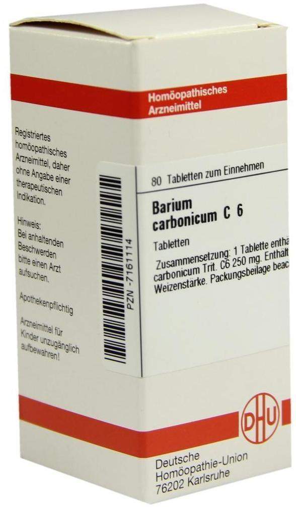 Dhu Barium Carbonicum C6 Tabletten