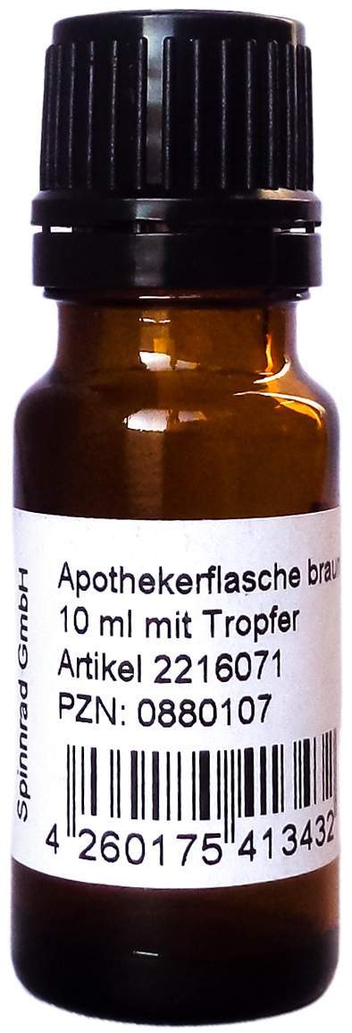 Apothekerflasche Braun 10 ml 1 Stück