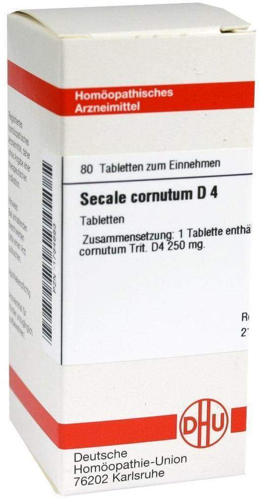 Dhu Secale Cornutum D4 80 Tabletten