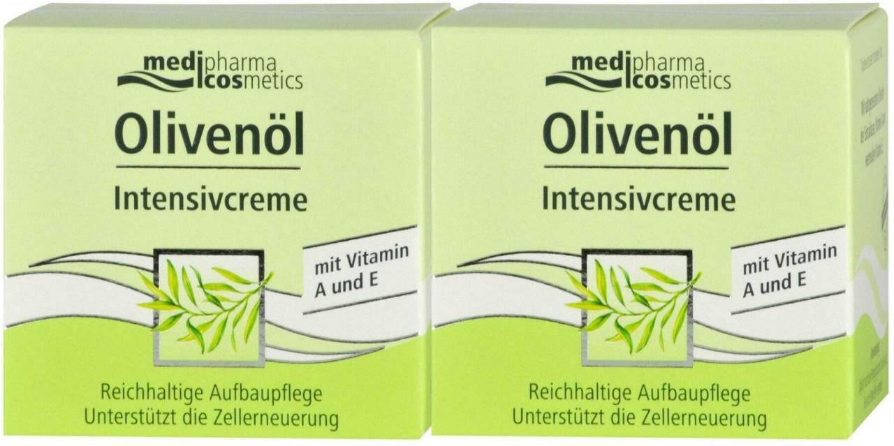 medipharma cosmetics Olivenöl Intensivcreme 2 x 50 ml