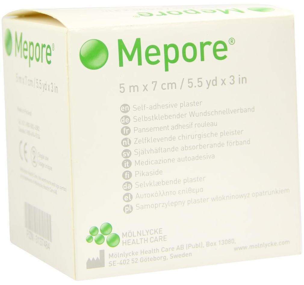 Mepore Wundverband 5mx7cm Unsteril