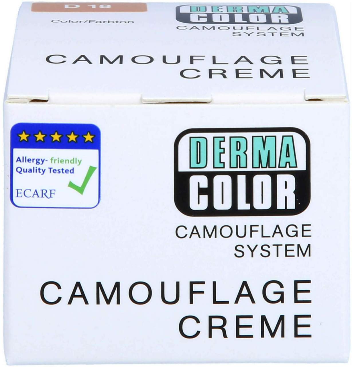 Dermacolor Camouflage Creme D18 30 G - Dermacolor Camouflage Creme in einer handlichen Runddose. Dermacolor Camouflage Creme ist ein besonders pigmentstarkes