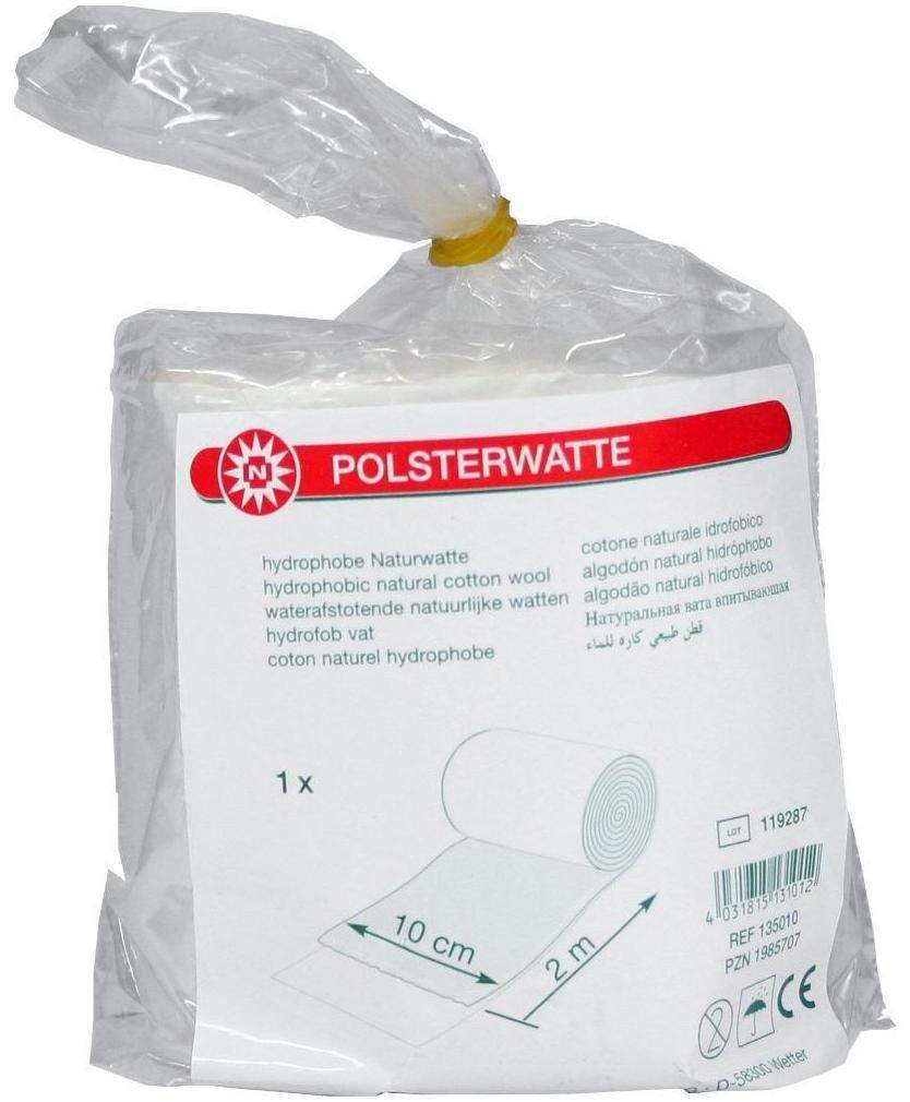 Polsterwatte Gerollt 2mx10cm
