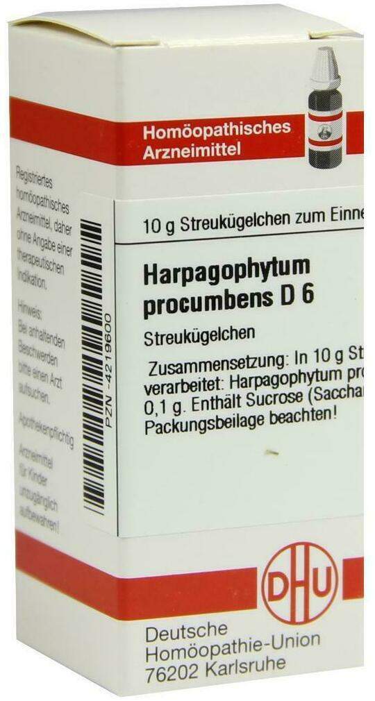 Dhu Harpagophytum Procumberns D6 Globuli 10 G