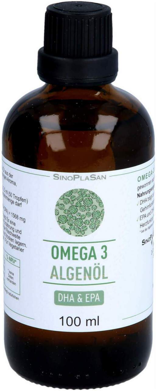 Omega-3 Algenöl Dha 300 Mg+epa 150 mg 100 ml