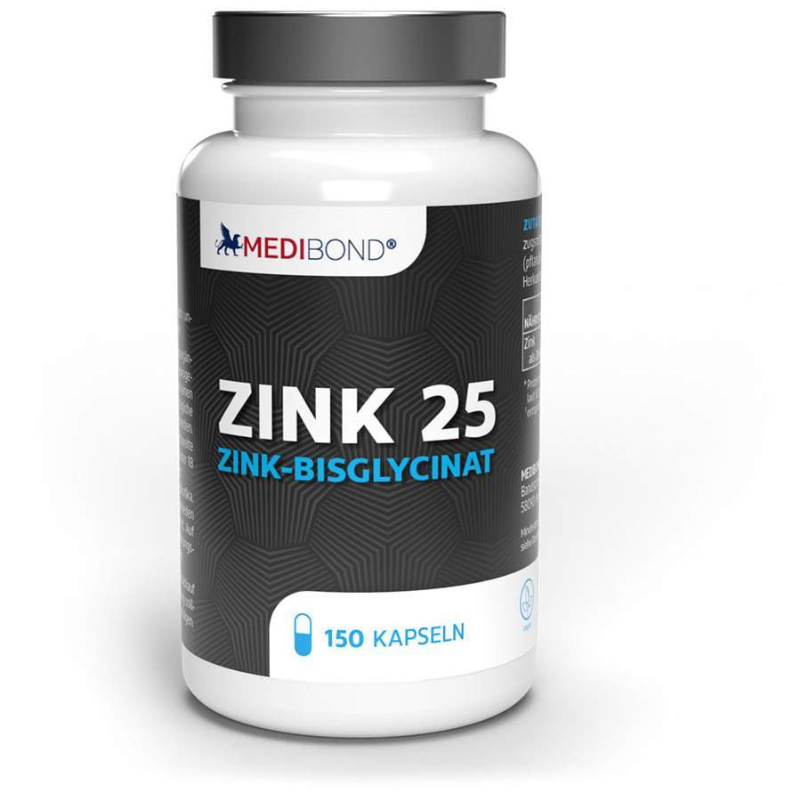 Zink 25 Medibond 150 Kapseln