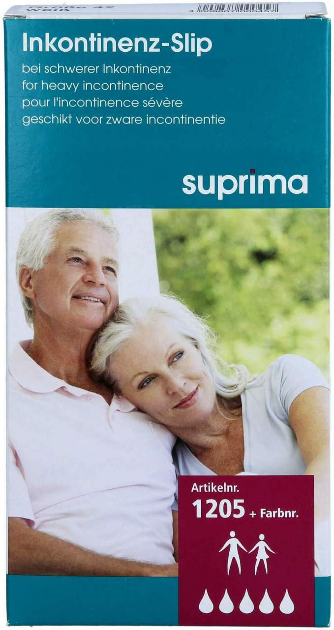 Suprima Inkontinenzhose 1205 Gr.36 Blau Transp. 1 Stück