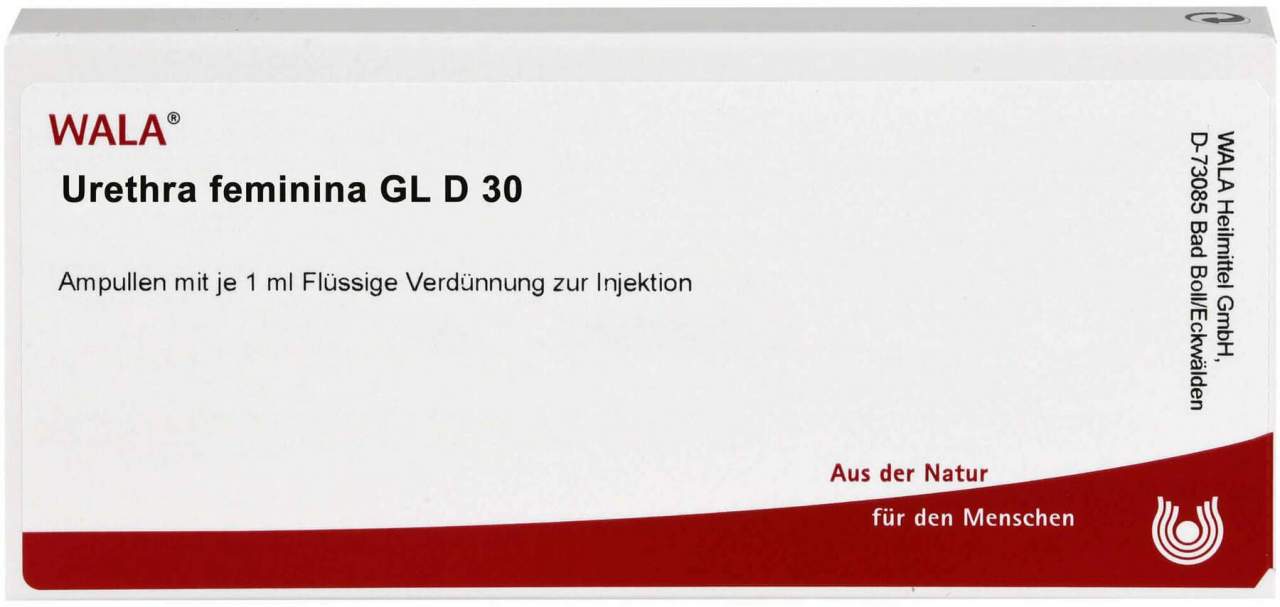 Urethra Feminina Gl D 30 Ampullen 10 X 1 ml