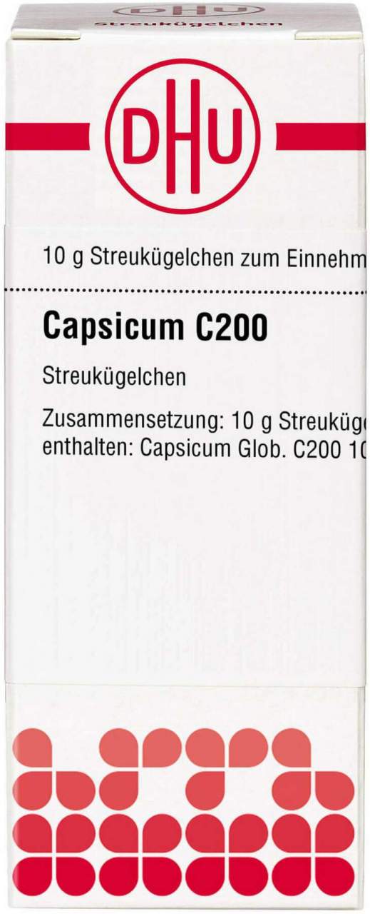 Dhu Capsicum C200 Globuli 10 G