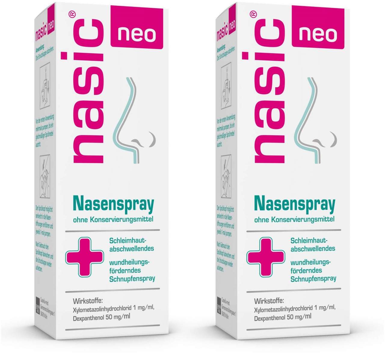 Nasic neo Nasenspray 2 x 10 ml