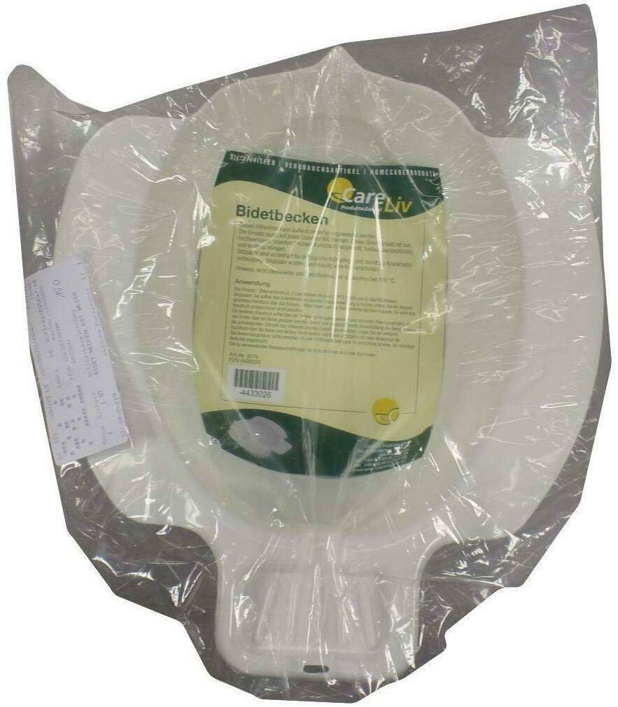 Bidet Becken Kunststoff Weiß 1 Stück