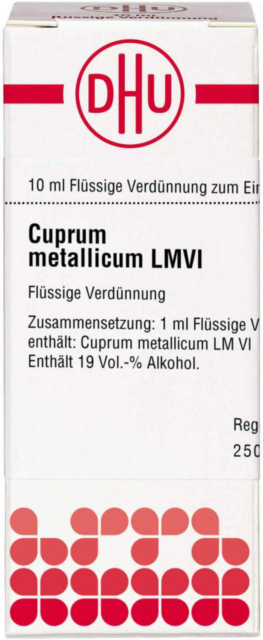 Dhu Cuprum Metallicum Lmvi Dilution 10 ml