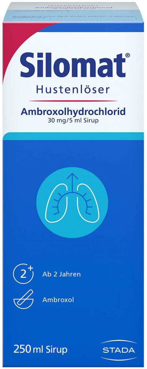 Silomat Hustenlöser Ambroxolhydrochlorid 30mg je 5ml Sirup 250 ml