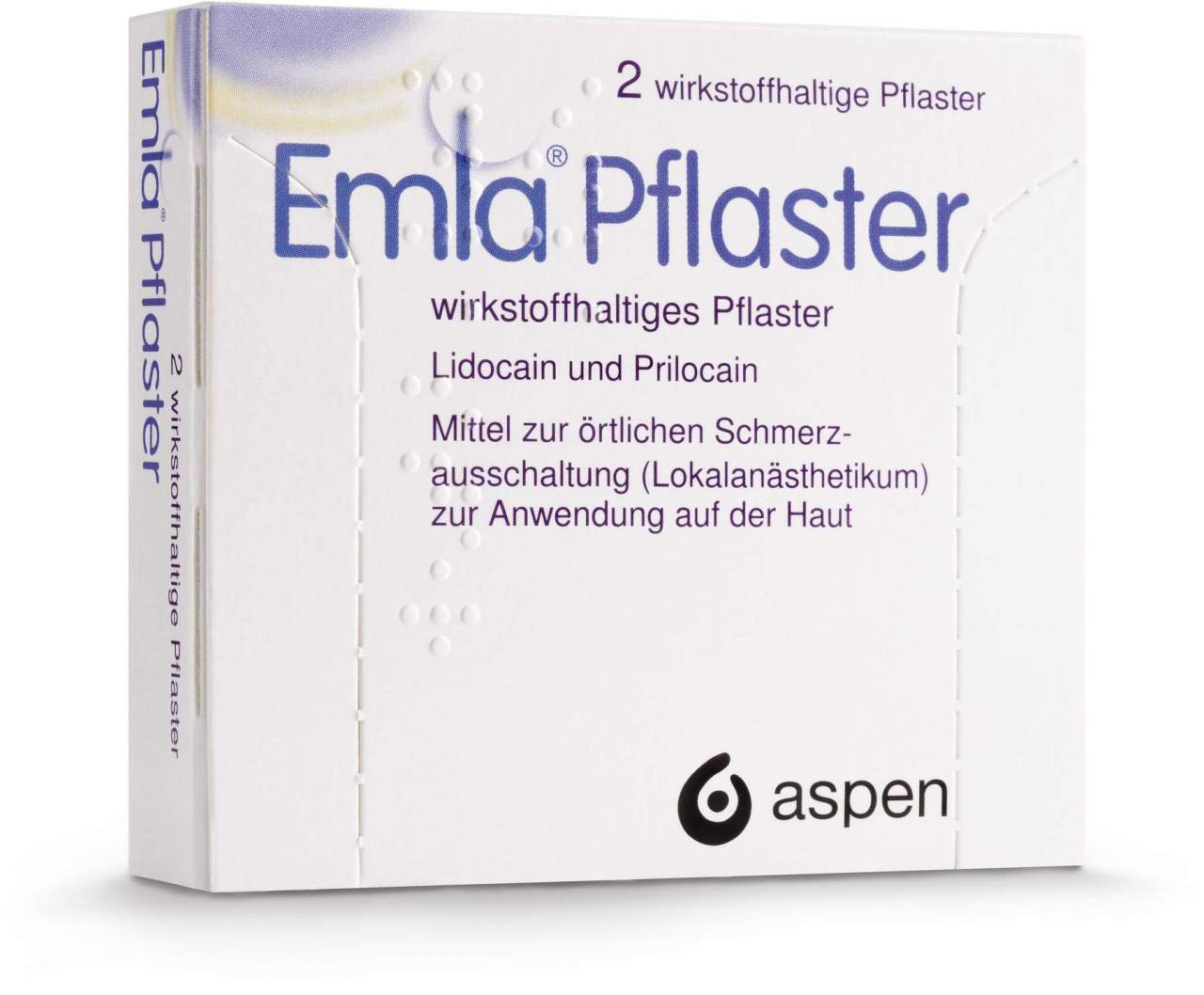 Emla Pflaster 2 X 1 Pflaster