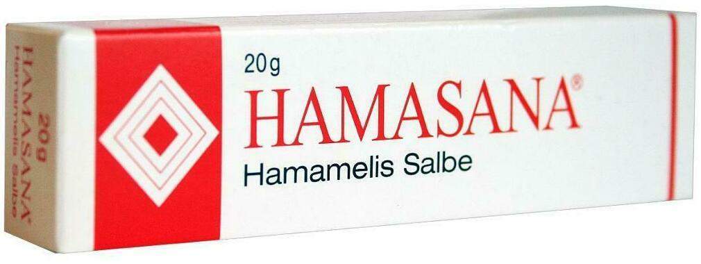 Hamasana Hamamelis 20 G Salbe - Zur Wundheilung