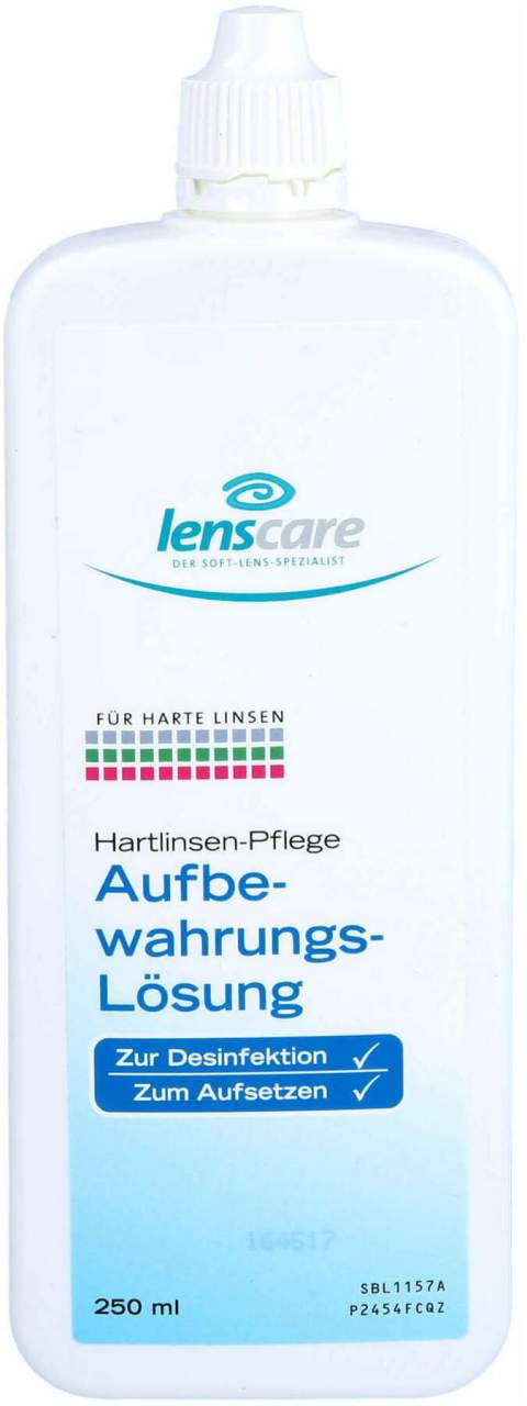 Lenscare Aufbewahrungslösung F.Formstabile Linsen
