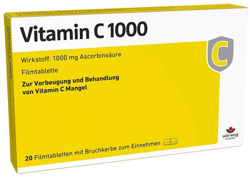 Vitamin C 1000 20 Filmtabletten