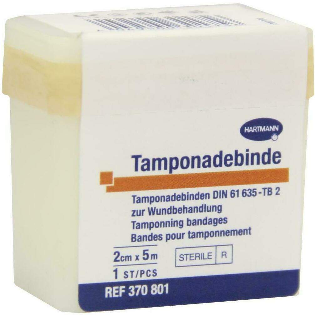 Tamponadebinde 5mx2cm Steril Hartmann