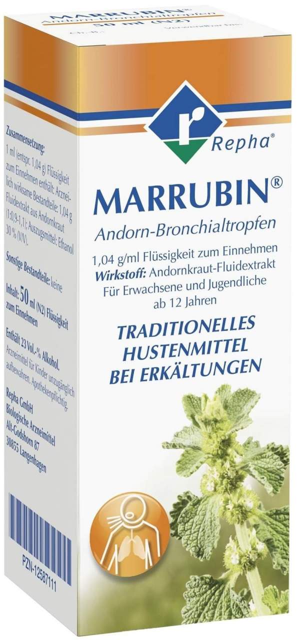 Marrubin Andorn-Bronchialtropfen 50 ml