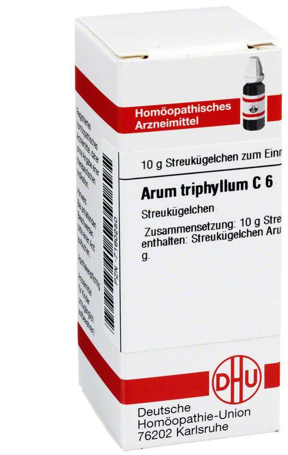 Dhu Arum Triphyllum C6 Globuli