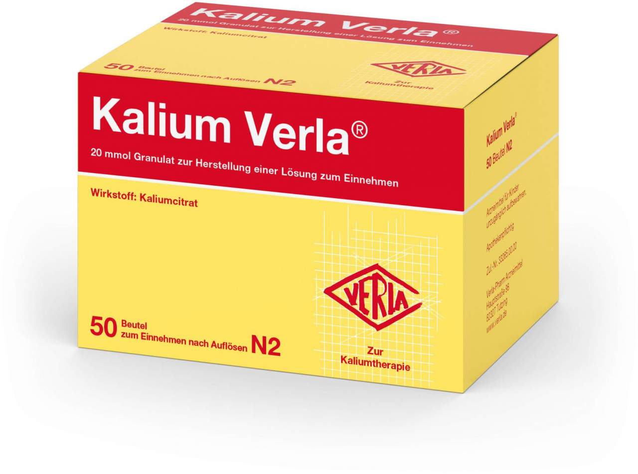 Kalium Verla Granulat 50 Beutel