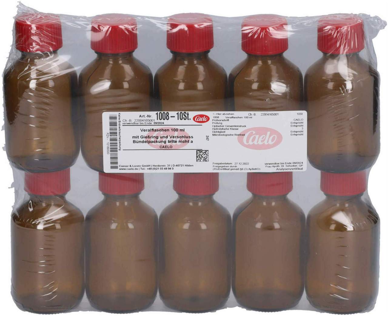 Veralflasche 100 ml M.Giessring U.Versch