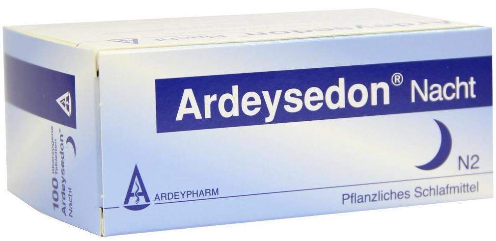 Ardeysedon Nacht 100 Überzogene Tabletten