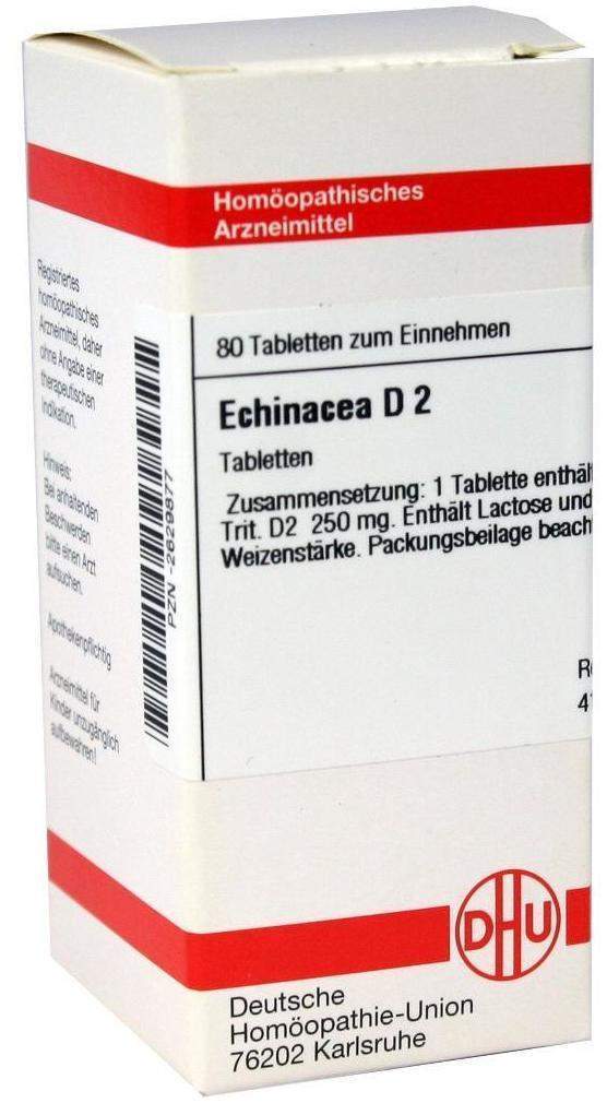 Dhu Echinacea D2 80 Tabletten