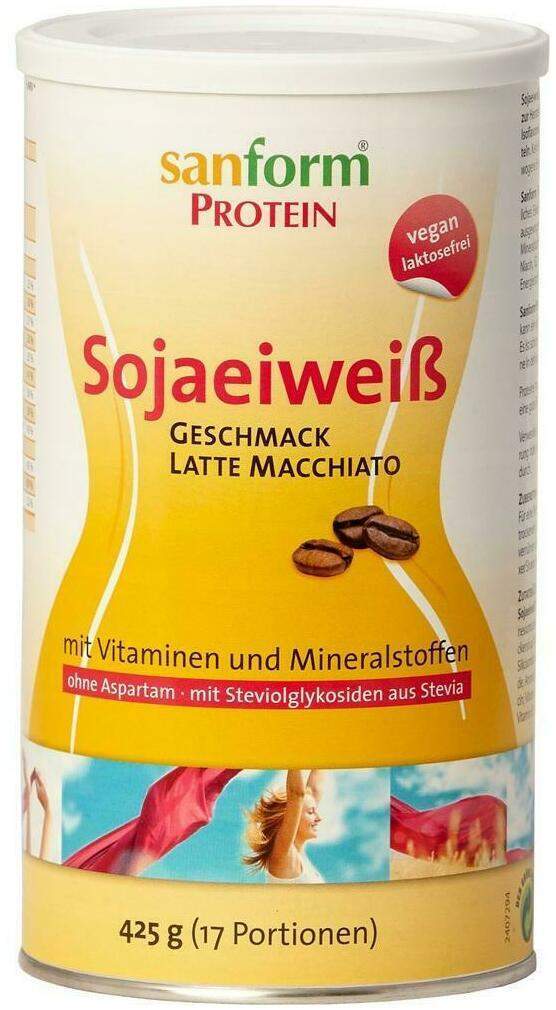 Sanform Protein Sojaeiweiß Latte Macchiato