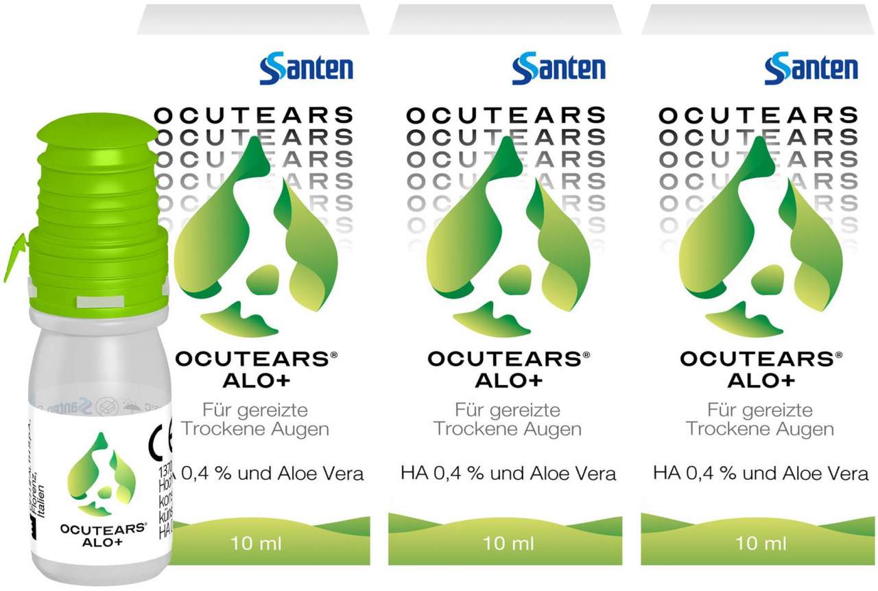 Ocutears Alo+ Augentropfen 3 x 10 ml