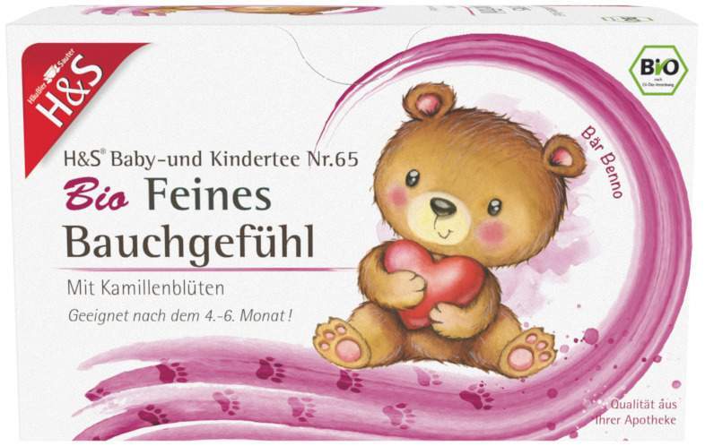 H&S Bio Baby und Kindertee Feines Bauchgefühl 20 Filterbeutel