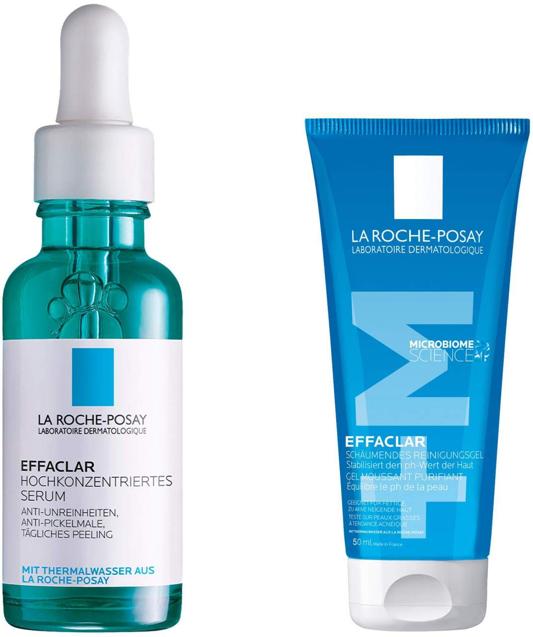 La Roche Posay Effaclar hochkonzentriert 30 ml Serum + gratis Effaclar Gel 50 ml Mini - Bei Hautunreinheiten