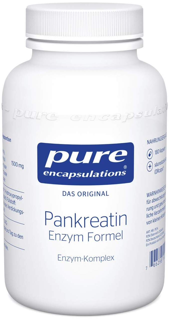 Pure Encapsulations Pankreatin Enzym Formel 180 Kapseln