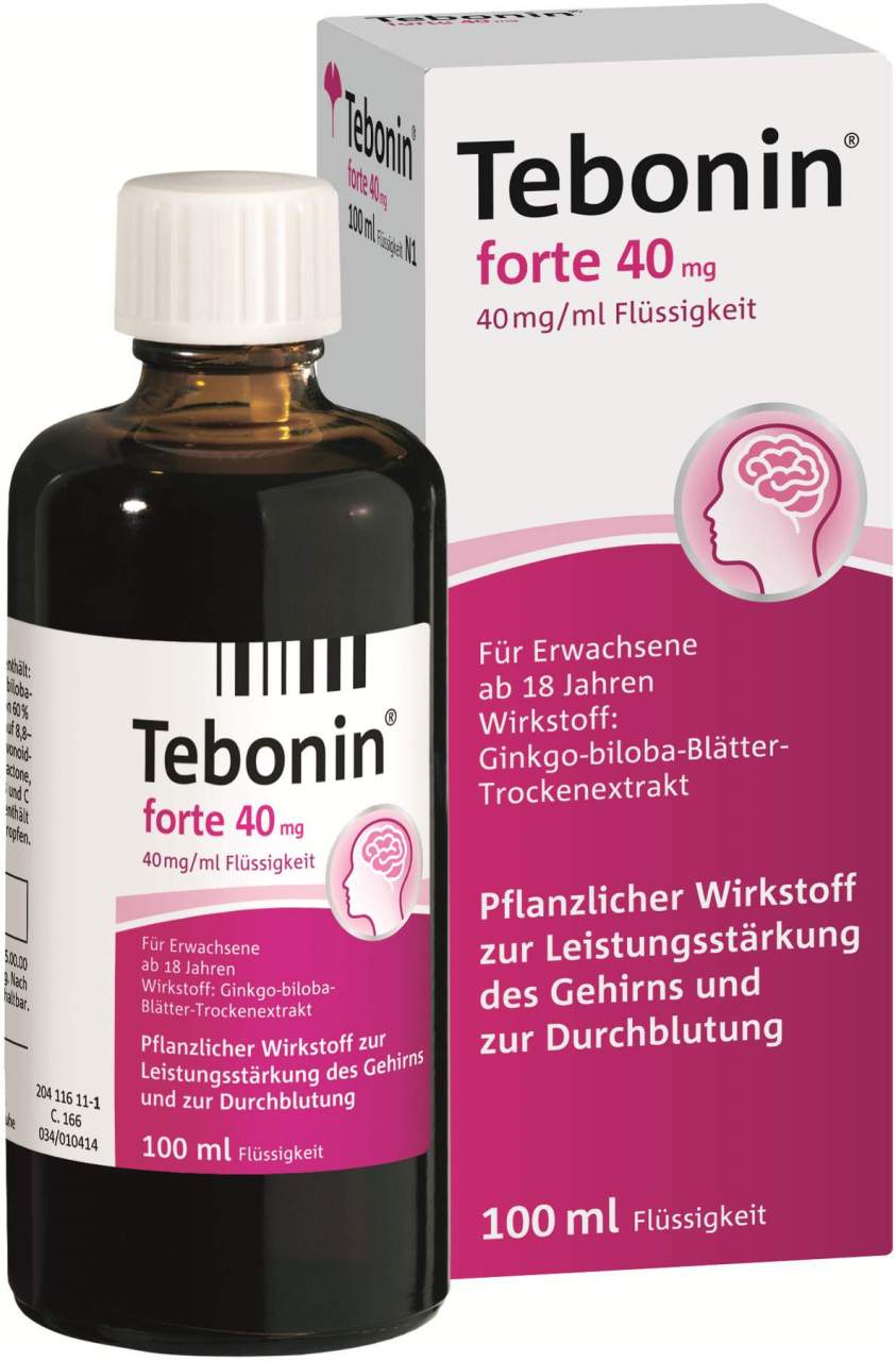 Tebonin Forte 40 mg 100 ml Lösung