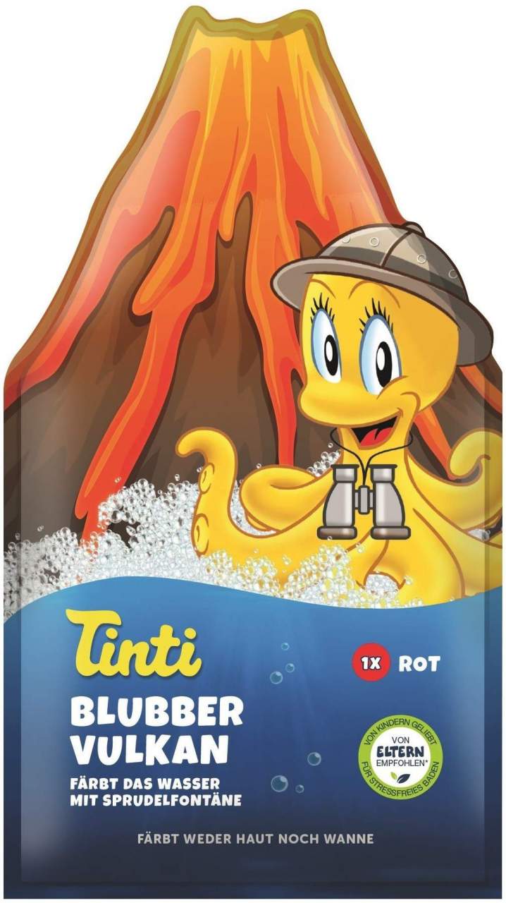 Tinti Blubber Vulkan Bad 50 G - Blubber Vulkan Bad für Kinder