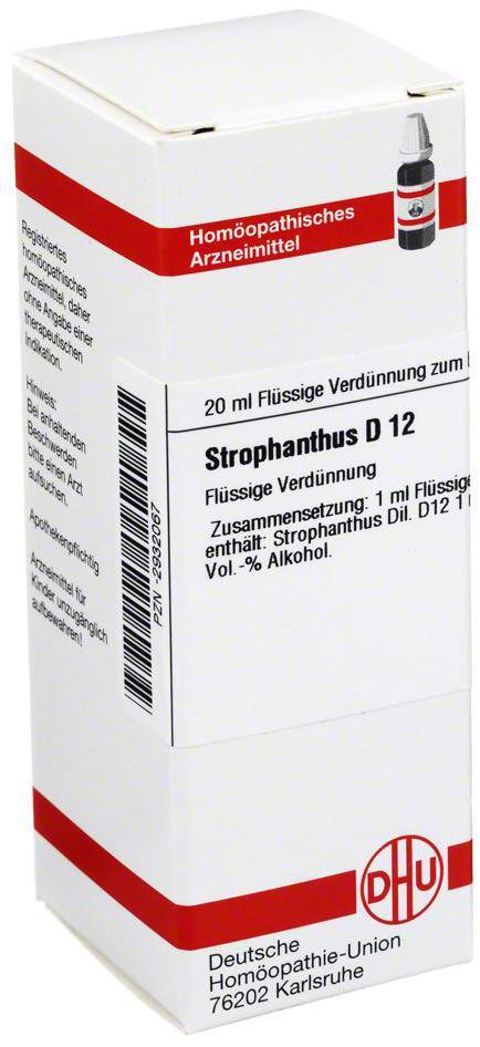 Dhu Strophanthus D12 Dilution 20 ml