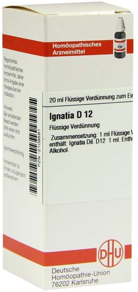 Dhu Ignatia D12 Dilution 20 ml