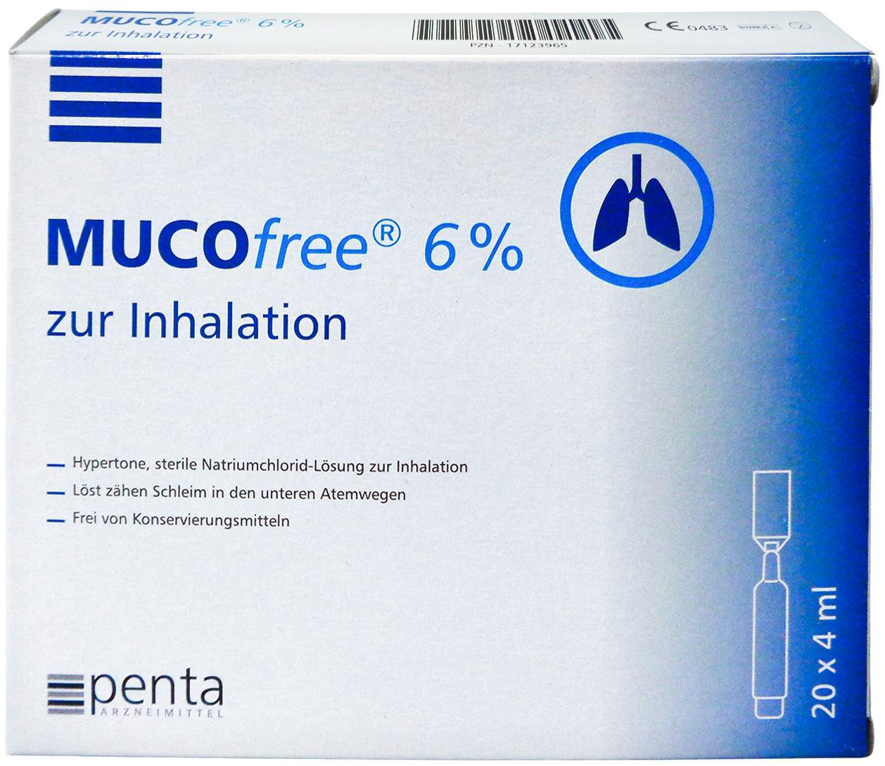 Mucofree 6% zur Inhalation