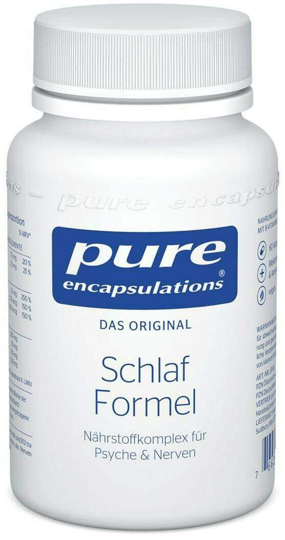 Pure Encapsulations Schlaf Formel 60 Kapseln