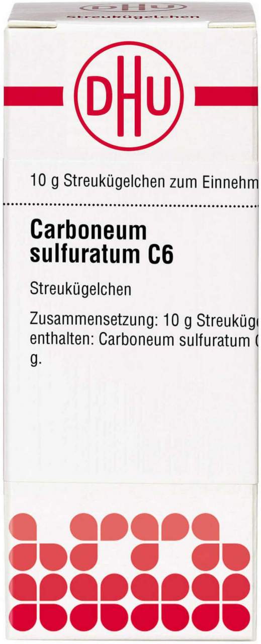 Dhu Carboneum Sulfuratum C6 Globuli 10 G