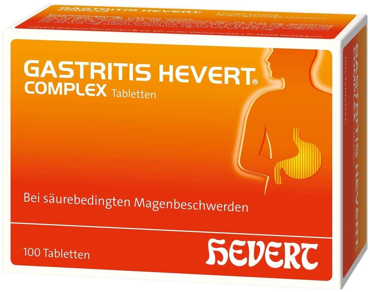 Gastritis Hevert Complex 100 Tabletten