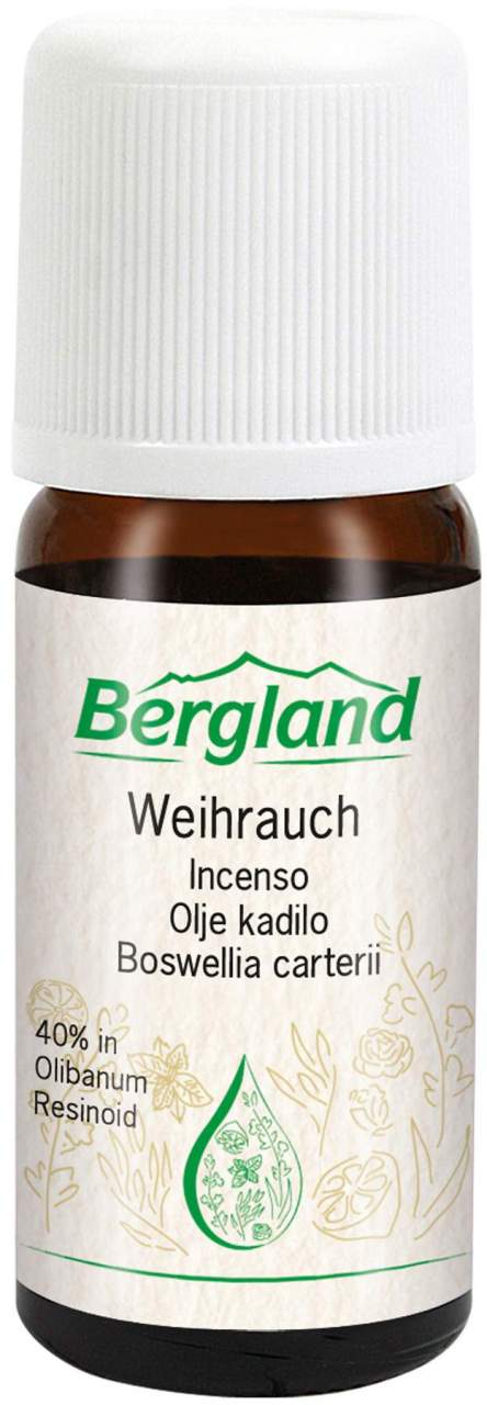 Weihrauch Öl Bergland 40 % in Olibanum Resinoid 10 ml