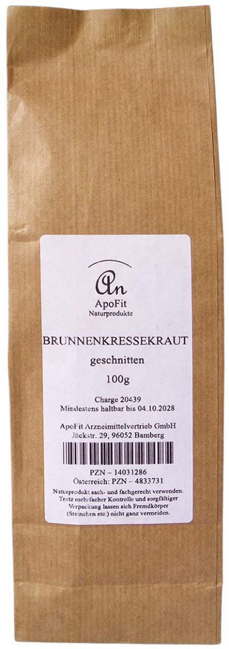 Brunnenkressenkraut Geschnitten