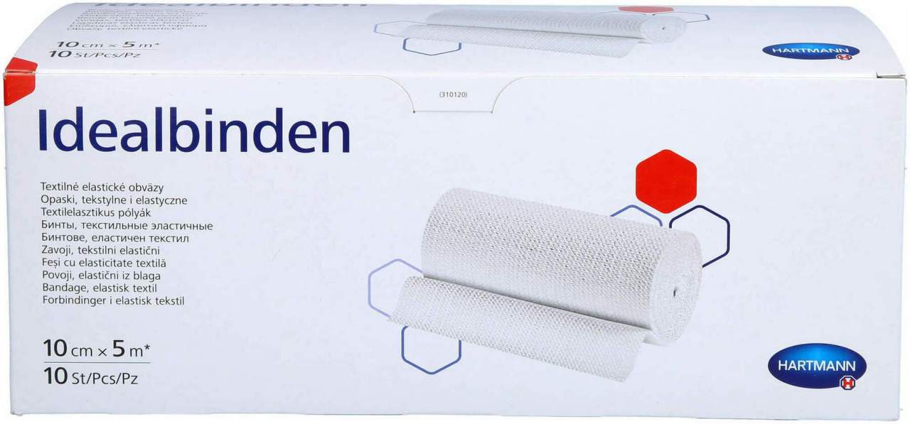 Idealbinde Hartmann 10 cm X 5 M 10 Stück