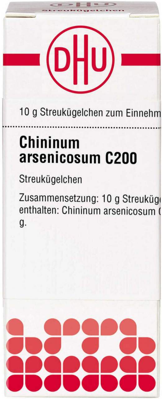 Dhu Chininum Arsenicosum C200 Globuli 10 G