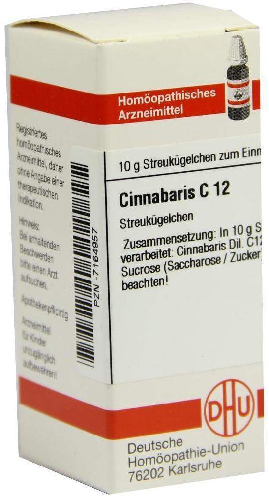 Dhu Cinnabaris C12 Globuli