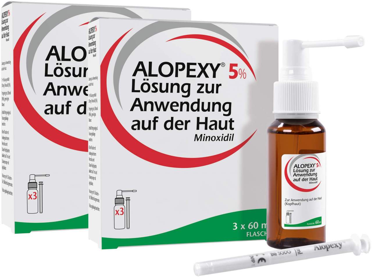 Alopexy 5% Lösung zur Anwendung auf der Haut 6 x 60 ml