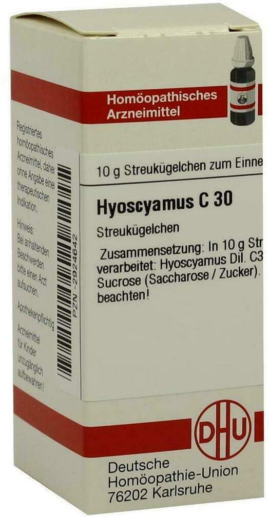 Dhu Hyoscyamus C30 Globuli