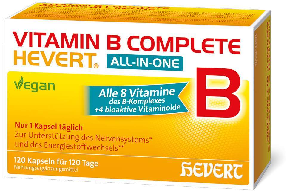 Vitamin B complete Hevert all-in-one 120 Kapseln