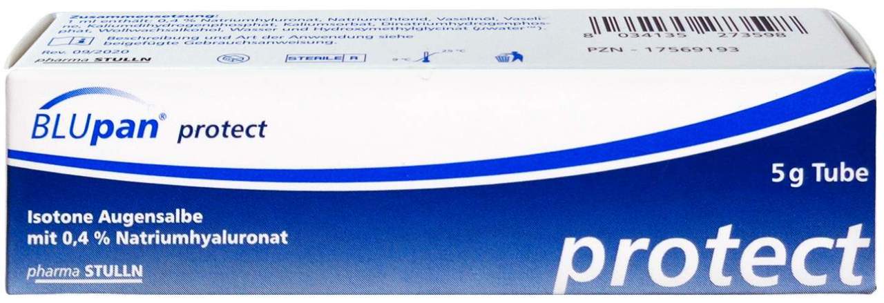 Blupan Protect Isotone Augensalbe 5g
